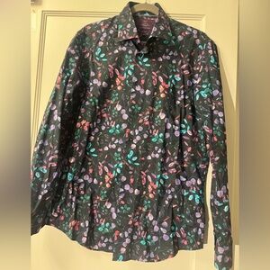 Floral Patterned Dress Shirt